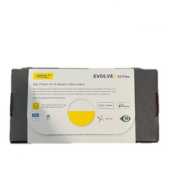 Jabra Evolve2 65 Flex MS Stereo Headset - Picture 2 of 5